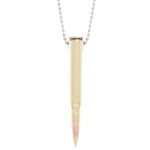 LS - Ball Chain Bullet Necklace - 30.06 - Lucky Shot Europe