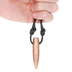LS - Paracord Necklace - 50 CAL - Black - Lucky Shot Europe