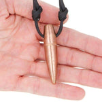 LS - Paracord Necklace - 50 CAL - Black - Lucky Shot Europe