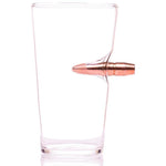 LS - Bullet Pint Glass .50 Projectile (16oz) - Lucky Shot Europe