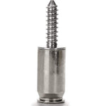 LS - License Plate Bolts - 45cal Nickel (2pcs) - Lucky Shot Europe