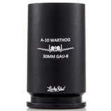 LS - 30MM A-10 Warthog Shell Shot Glass - Engraved with A-10 Warthog - Black - Lucky Shot Europe
